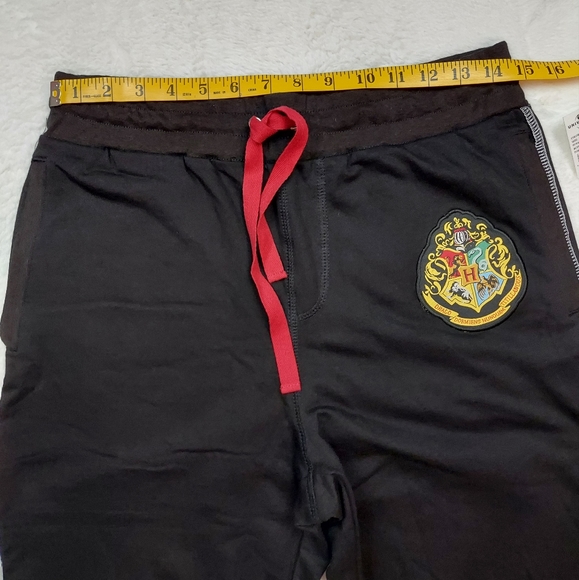 Harry Potter Hogwarts Universal Studios Black High Rise Joggers Size S - Picture 6 of 12
